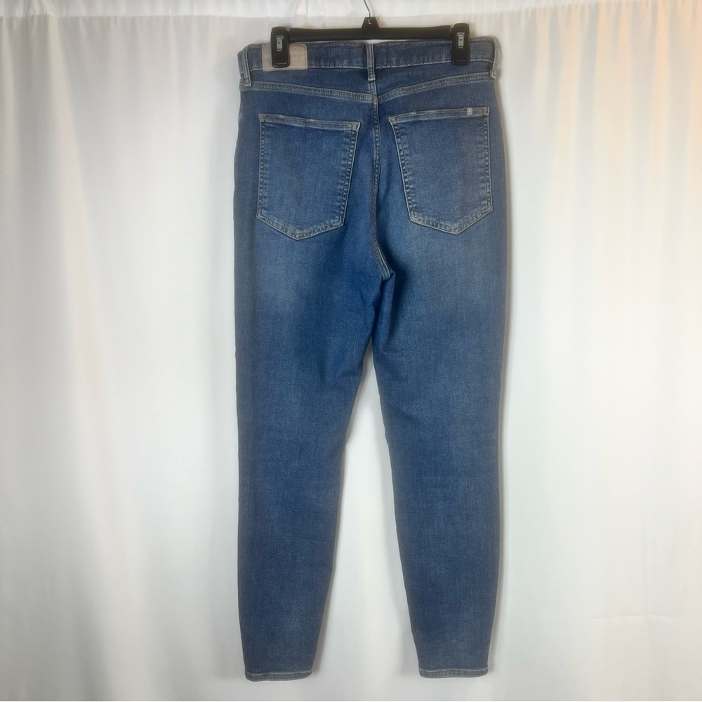 Everlane The Way High Skinny Jeans organic Cotton Women's Blue Jeans size: 31 R - Picture 7 of 14